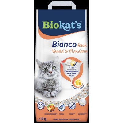 Biokat’s Bianco Fresh vanilka a mandarinka 10 kg – Zbozi.Blesk.cz