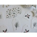 Be Nice EKO Jmenovky vánoční - V jehličí 9 ks – Zboží Dáma