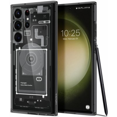 Pouzdro Spigen Ultra Hybrid zero one ochranné Samsung Galaxy S23 Ultra černé – Zboží Mobilmania