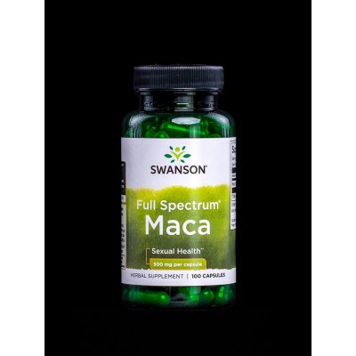 Swanson Maca 500 mg 100 kapslí – Hledejceny.cz