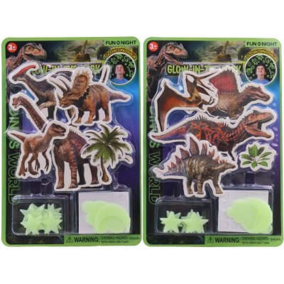 MaDe Ve tmě svítící nálepky dinosauři – Zboží Mobilmania