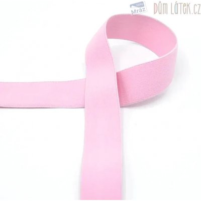 Pruženka světlo růžová, šíře 30 mm – Sleviste.cz