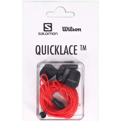 Salomon QUICKLACE KIT Kevlarové šněrování červené – Zboží Dáma