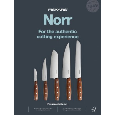 GenesisRK Fiskars Norr sada nožů 1062516 – Zboží Mobilmania