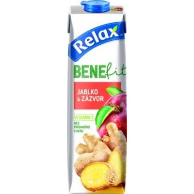 Relax Benefit Jablko Zázvor 1 l – Zbozi.Blesk.cz