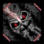 Šátek Iron Maiden Eddie Candle Finger RAZAMATAZ B035 – Zboží Dáma