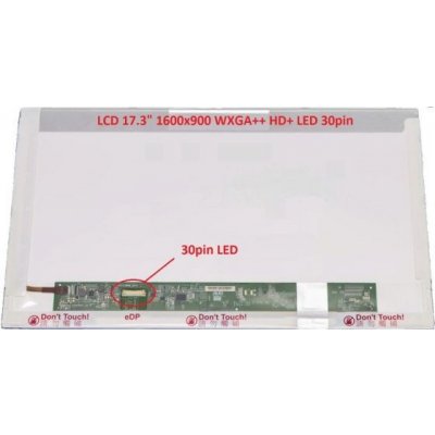 LCD displej display Acer Aspire ES1-711-P838 17.3" WXGA++ HD+ 1600x900 LED lesklý povrch – Zboží Živě