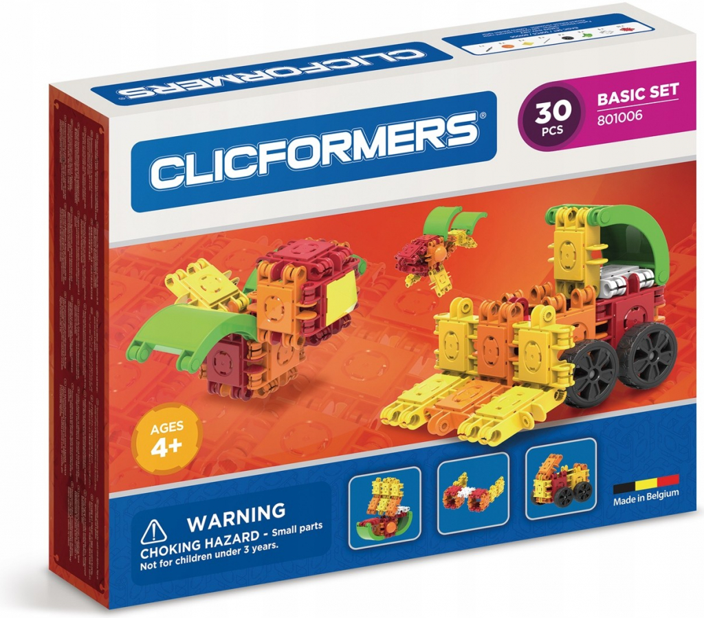 Clicformers stavebnice 30 ks