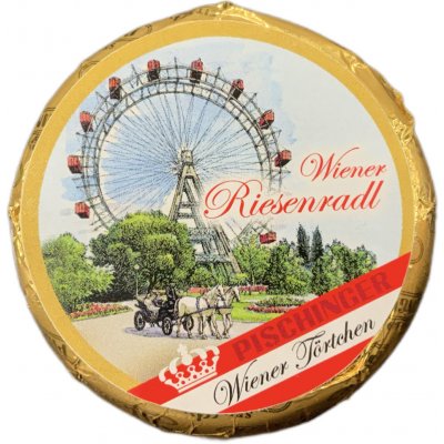 HEINDL - PISCHINGER , WIENER NOUGAT AUSTRIA PISCHINGER Vídeňský dortík 45g – Zboží Dáma