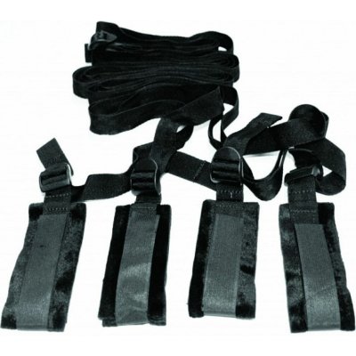 Sex&Mischief Bed Bondage Restraint Kit Bondážní sada na postel – Zboží Mobilmania