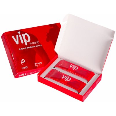 VIP Power Gel - 100% přírodní podpora erekce - 4 dávky – Zboží Mobilmania