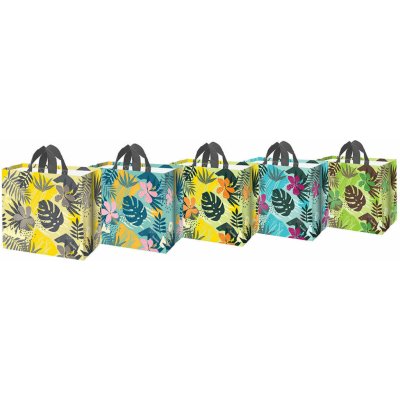 taška LISTY MONSTERA 40x40x20cm PH mix barev – Zboží Dáma