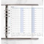 Filofax horizontální kalendář 2021 plánovací AJ A5 UH 21 68506 – Zboží Dáma