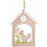 Domeček s husou na zavěšení 14 cm – Hledejceny.cz