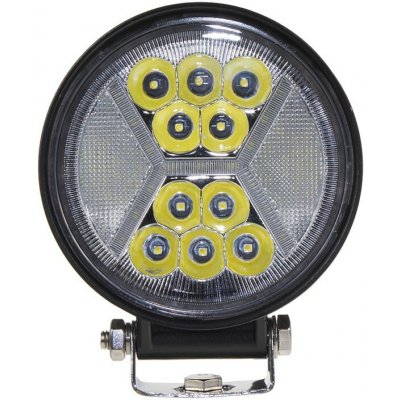LED světlo kulaté s pozičním světlem, 24x1W, ø115x140mm, ECE R10 – Hledejceny.cz