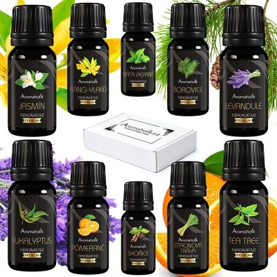 Aromaholik esenicální olej Sada Objevitele 10 x 10 ml – Hledejceny.cz
