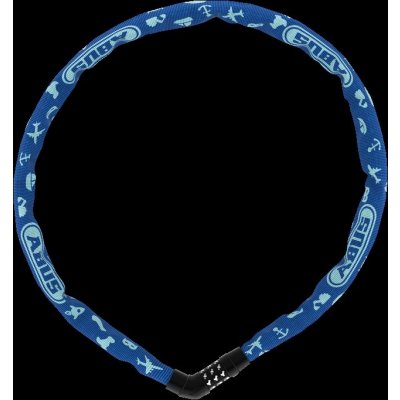 ABUS Steel-O-Chain SYMBOLS 4804C/75 modrý – Zboží Mobilmania