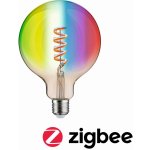 Paulmann Filament 230V Smart Home Zigbee 3.0 LED Globe G125 E27 6,3W RGBW+ stmívatelné zlatá – Hledejceny.cz