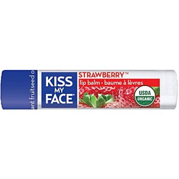Kiss My Face Bio balzám na rty jahoda 4,25 g