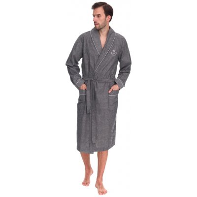 L&L pánský župan Zeus šedá – Hledejceny.cz