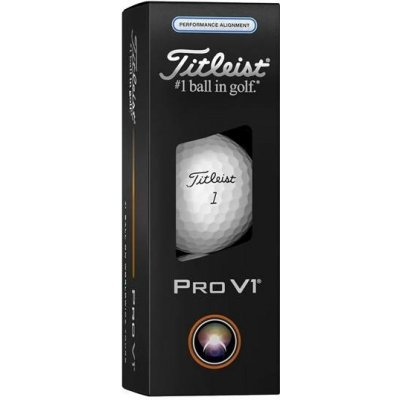 Titleist PRO V1 Performance Alignment bílo/modré 3 ks – Zboží Dáma