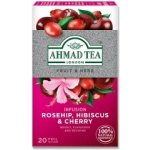 Ahmad Tea Ovocný čaj ŠÍPEK IBIŠEK A TŘEŠNĚ 20 x 2 g – Zboží Mobilmania