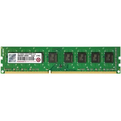 TRANSCEND DIMM DDR3 4GB 1333MHz 256Mx8 CL9 TSRam™ Retail TS512MLK64V3N