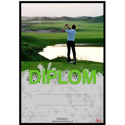DG01e Diplom golf – Zboží Dáma