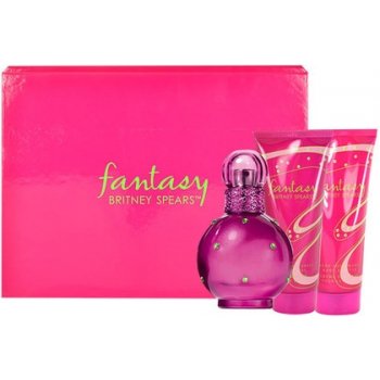 Britney Spears Fantasy EDP 100 ml + tělové mléko 100 ml + sprchový gel 100 ml dárková sada