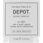 Depot NO.401 Pre & Post Shave Cream Skin Protector ochranný krém 75 ml – Hledejceny.cz
