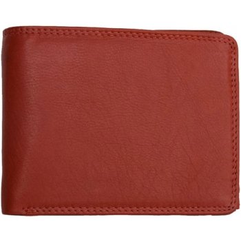 pánská celá kožená peněženka velmi kvalitní červená