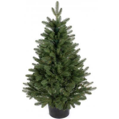 zanapo.cz Umělý vánoční stromeček Smrk Skandinávský v květináči 100% 3D jehličí 80 cm – Hledejceny.cz