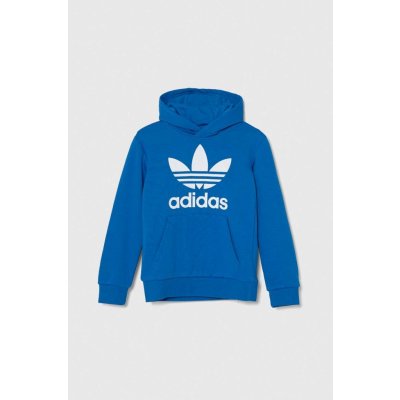 adidas Originals Trefoil Hoodie IN8468 modrá – Zboží Mobilmania