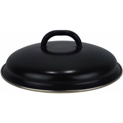 BELIS Smaltovaná poklice 20 cm LUX černý 53020-0700000 – Zboží Dáma
