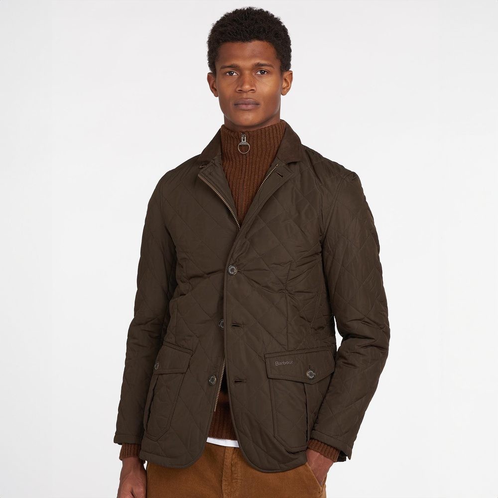 Barbour Quilted Lutz Olive