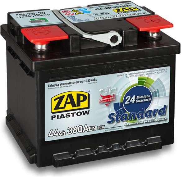 ZAP Standard 12V 44Ah 360A 54462