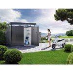 Biohort HighLine H5 DUO 275 x 315 tmavě šedá metalíza s dvoukřídlými dveřmi – Zboží Dáma