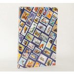 Color Album na známky A4 16 bílých stran s modré s námětem známek – Hledejceny.cz