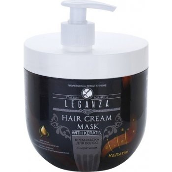 Leganza Hair Care krémová maska s keratinem 1000 ml