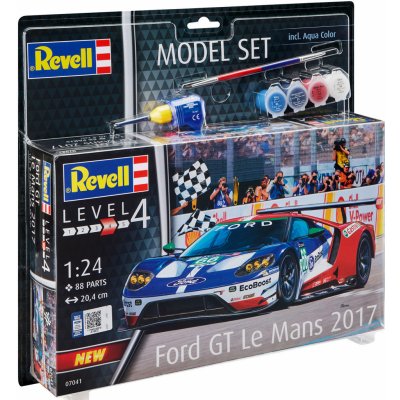 Revell Model Set Ford GT Le Mans 2017 67041 1:24 – Hledejceny.cz