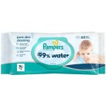 Pampers 99 % vody Dětské čisticí ubrousky 60 ks – Hledejceny.cz