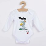 Cooltriko.cz dětské body Už mám 3 měsíce Bílá – Hledejceny.cz