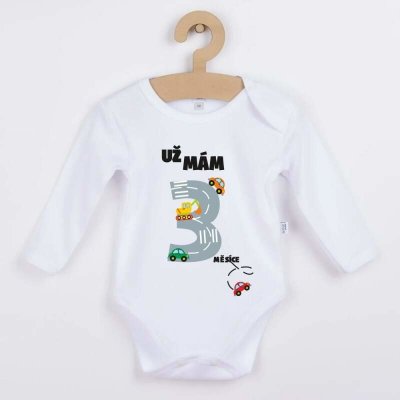 Cooltriko.cz dětské body Už mám 3 měsíce Bílá – Hledejceny.cz