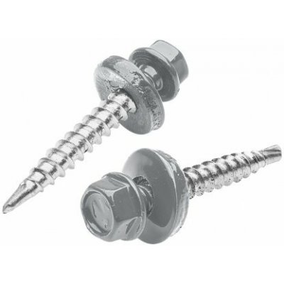 Šroub samořezný pozink. 4,8x35mm prachově šedá RAL7037 – Hledejceny.cz