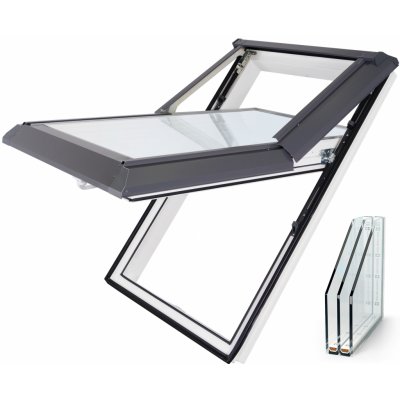 Skyfens SUPRO TRIPLE TERMO Střešní okno 78x98 cm – HobbyKompas.cz Skyfens SUPRO TRIPLE TERMO Střešní okno 78x98 cm – HobbyKompas.cz
