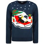 Frogies pánský svetr Penguin modrá bílá – Zboží Mobilmania