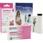 Adexus HCG těhotenský krevní test + Fertilcontrol Light DONNA ovulační test + Adiel SeeNow těhotenský test 5 ks – Sleviste.cz