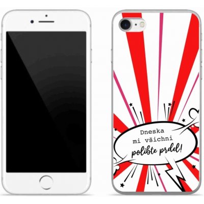 mmCase na iPhone SE (2020) - vtipný text 15 bílé pozadí – Zboží Mobilmania