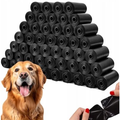 Nuxie Sáčky na psí exkrementy černé 10 x 15 ks – Zboží Mobilmania