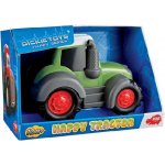 Dickie Traktor Happy s očima 25 cm volný chod – Zboží Mobilmania